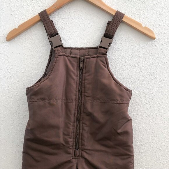 OSHKOSH B’GOSH Vintage Brown Ski Snow Bibs - Picture 4 of 12